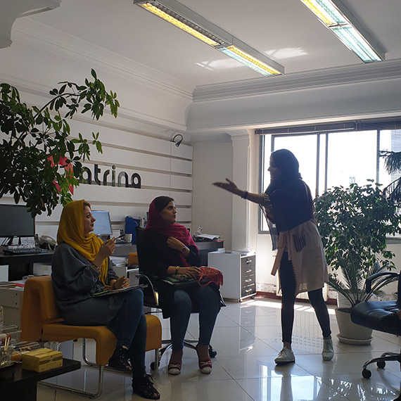 کارگاه تربیت مربی در کانون روانشناسی نوجوان آترینا تابستان 98